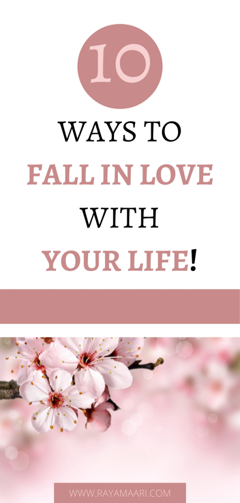 Life doesn't have to be a constant chore or a drag. It can be a wonderful journey I've found. Here's 10 ways to fall in love with life.
