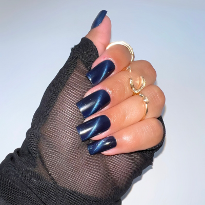 27 Trendy Cat Eye Nails Design + DIY Tips